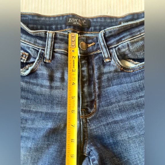 Judy Blue Womens Relaxed Straight Fit High Rise BlueJeans Size 9/29 JB82565DK - Picture 5 of 8